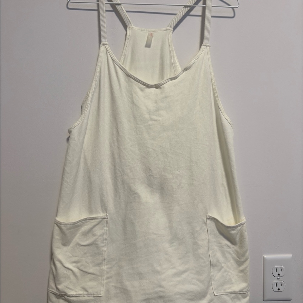 FP Movement by Free People Cream Mini Dress